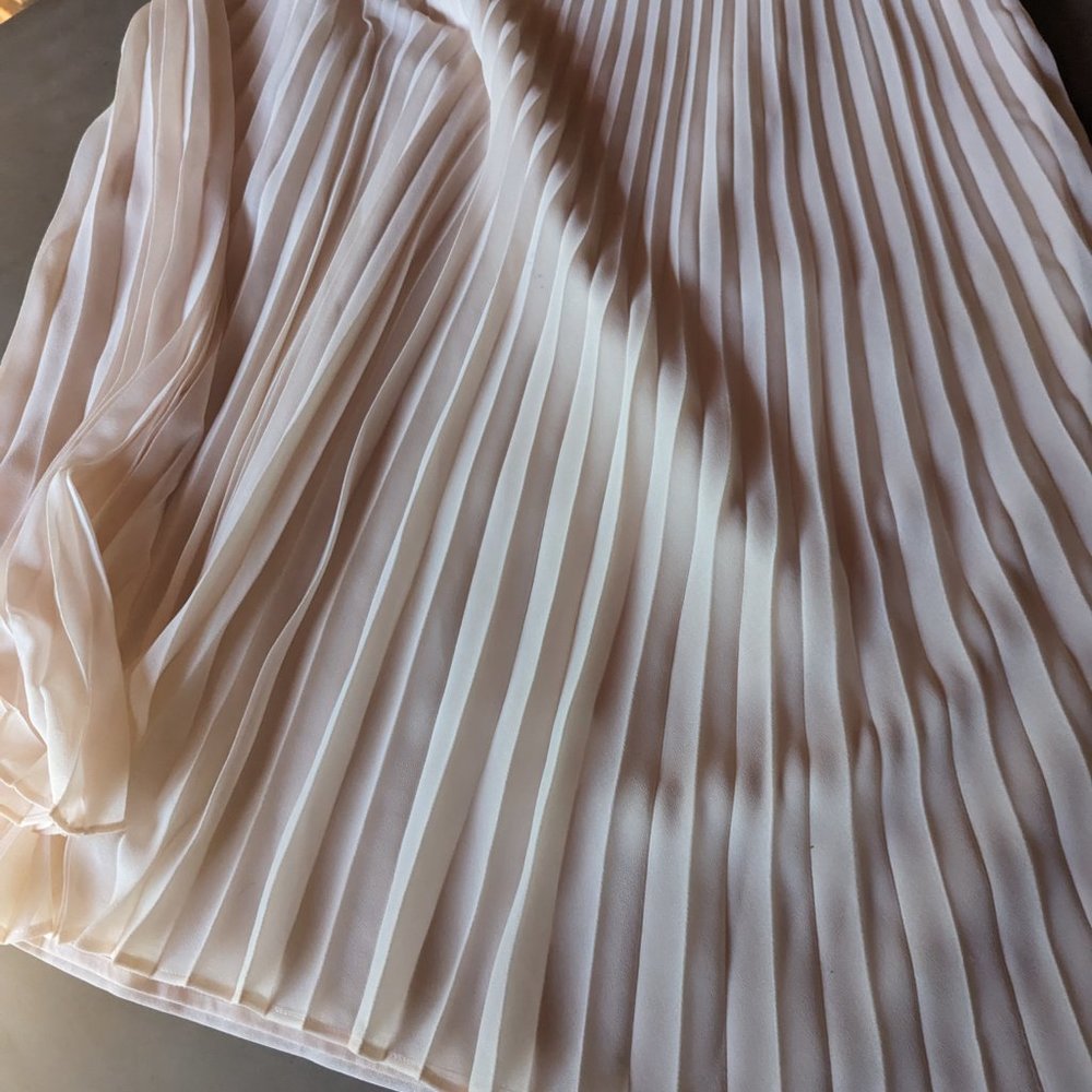 Sézane Dino Skirt | Nude (pale pink blush) - Picture 13 of 16